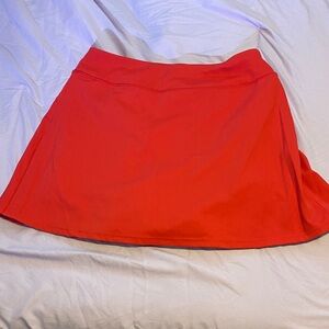 Vibrant Red Mini Skirt for Women